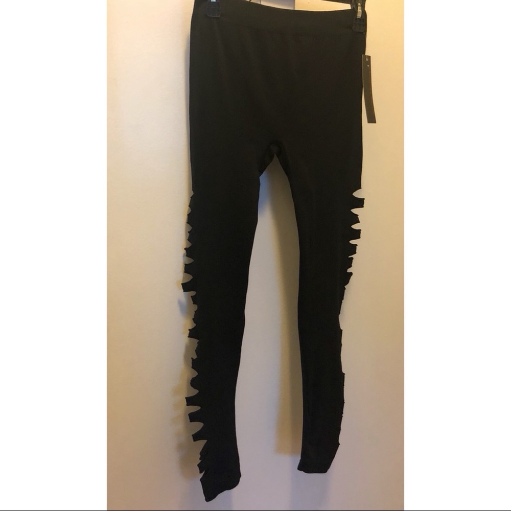 Just-One Cut Black Leggings.